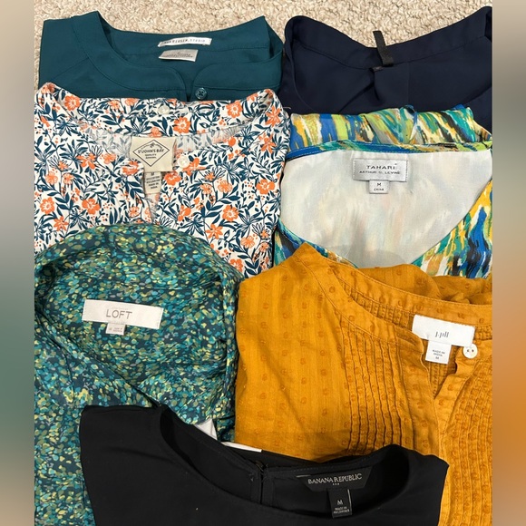 Medium Business Casual Top BUNDLE - Picture 1 of 9